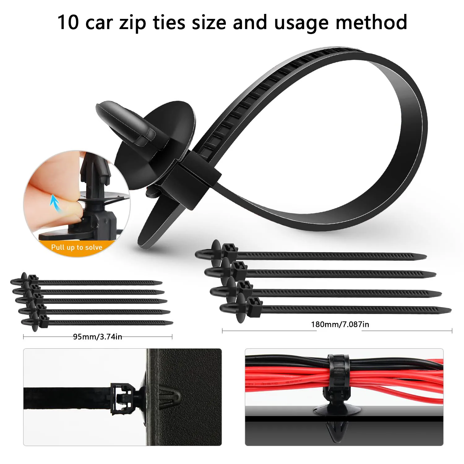 Auto Clips Kit Stoßstange Nieten Befestigungen Auto (925 Stück) – Bild 5