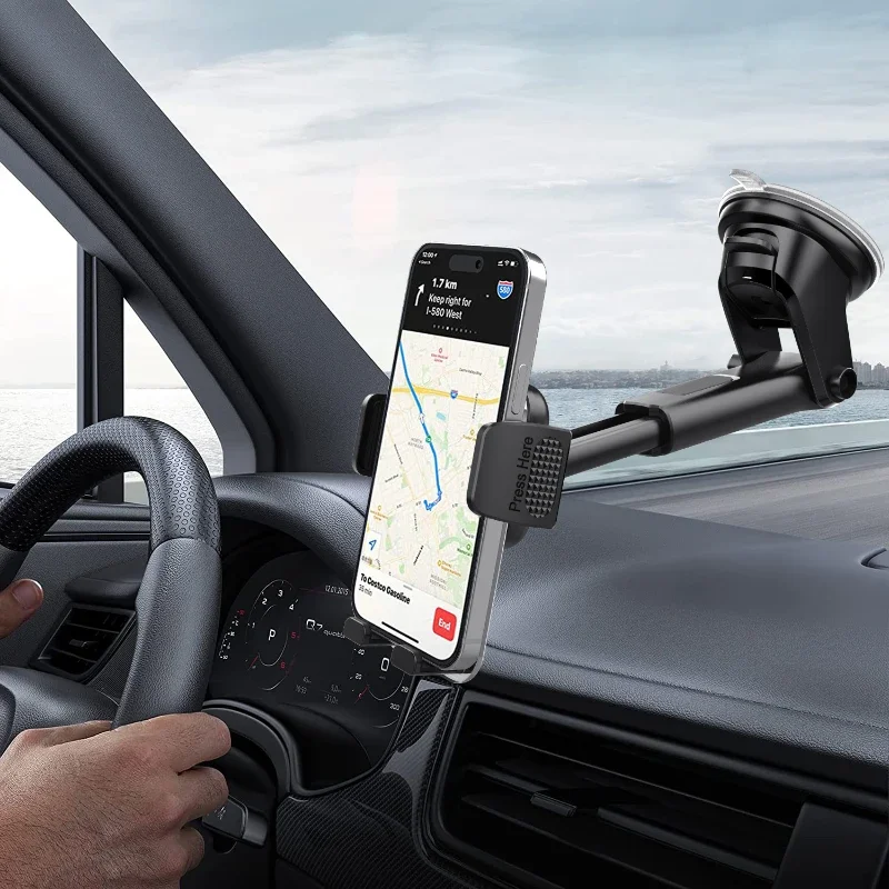 Auto-Handyhalter, Handy-Halterung für Armaturenbrett, Windschutzscheibe, Auto-Armaturenbrett, mobile