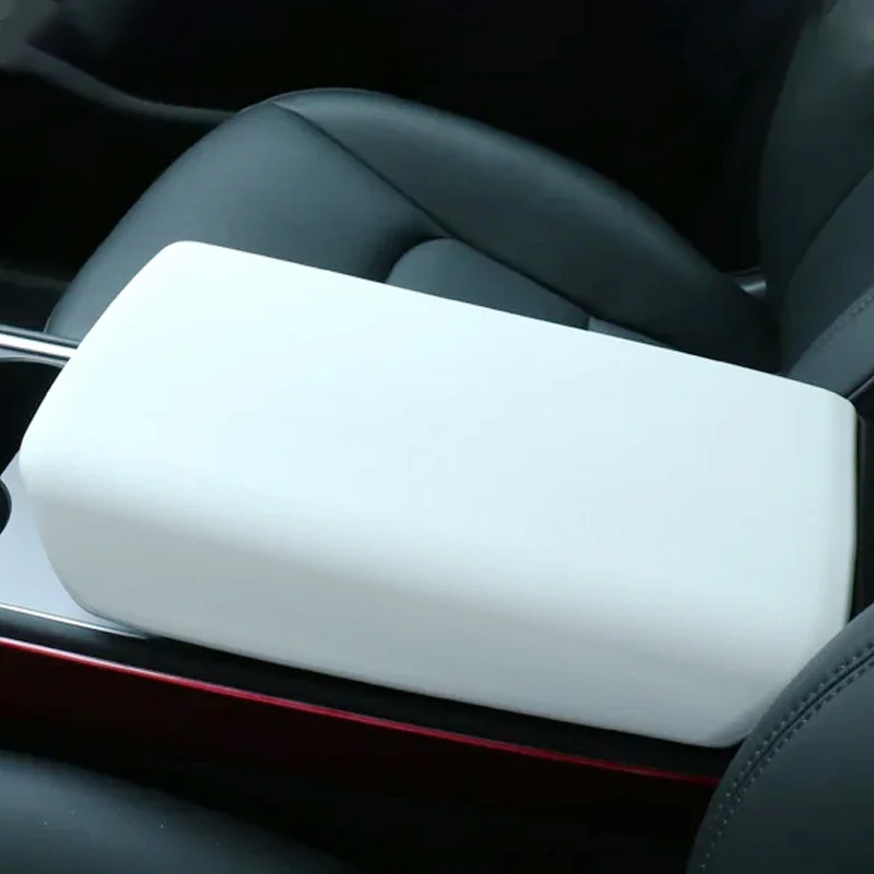 Auto Mittelkonsole Armlehne Pad Für Tesla Modell 3Y 2017-2024 TPE – Bild 5