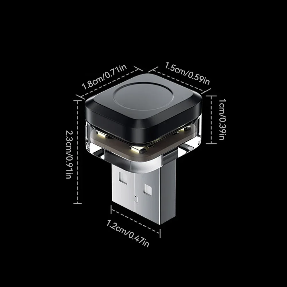 USB Auto Innen Umgebungs Atmosphäre Licht LED Signal Lichter Auto – Bild 6
