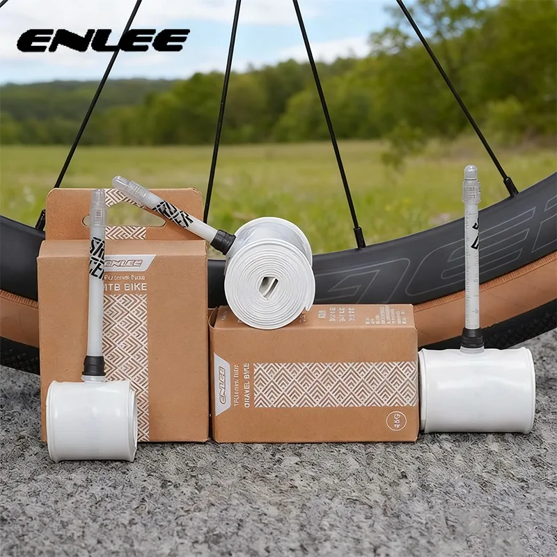 ENLEE Fahrradreifen Innenrohr TPU F/V Rennrad Mountainbike TPU Innenrohr Presta Ventil 45mm 65mm 85mm Fahrrad