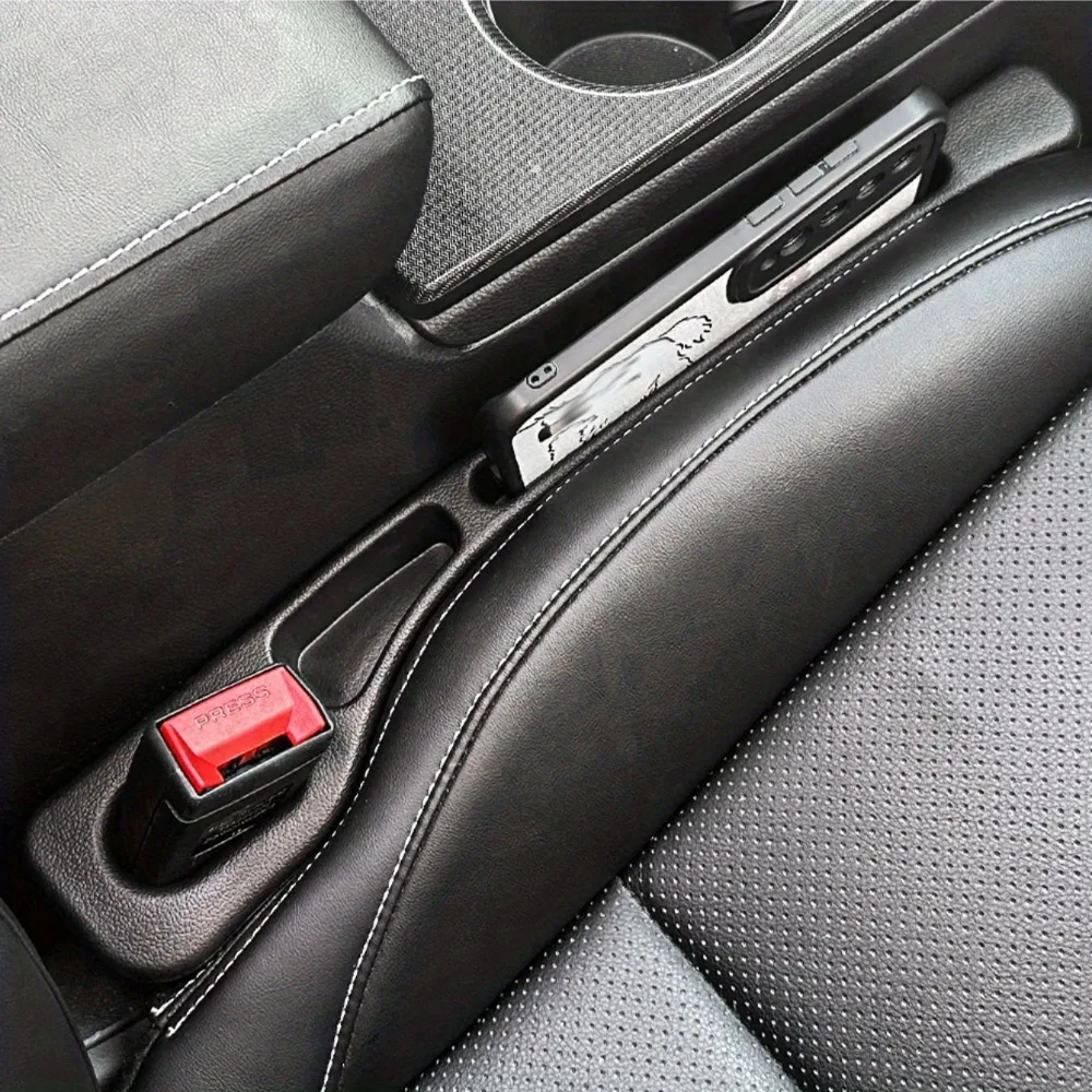 Autositz Lücke Füller Organizer wasserdicht Autositz Lücke Stecker Streifen (2 Stück)