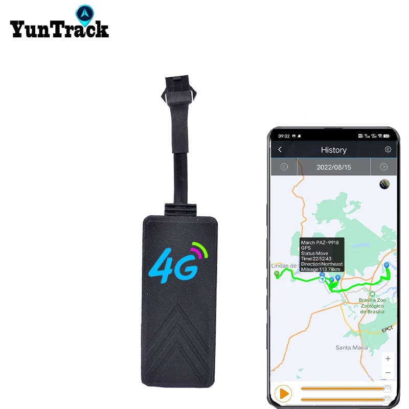 Auto Motorrad Fahrrad 4G GPS-Tracker Motorrelais Ölabschaltung Ortung – Bild 2