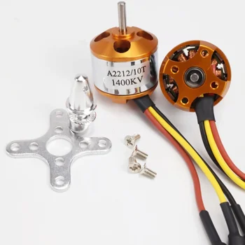 XXD A2212 2212 1000KV 1400KV 2200KV 2450KV Bürstenloser Motor für RC-Flugzeug-Multirotor-Drohnen mit festem