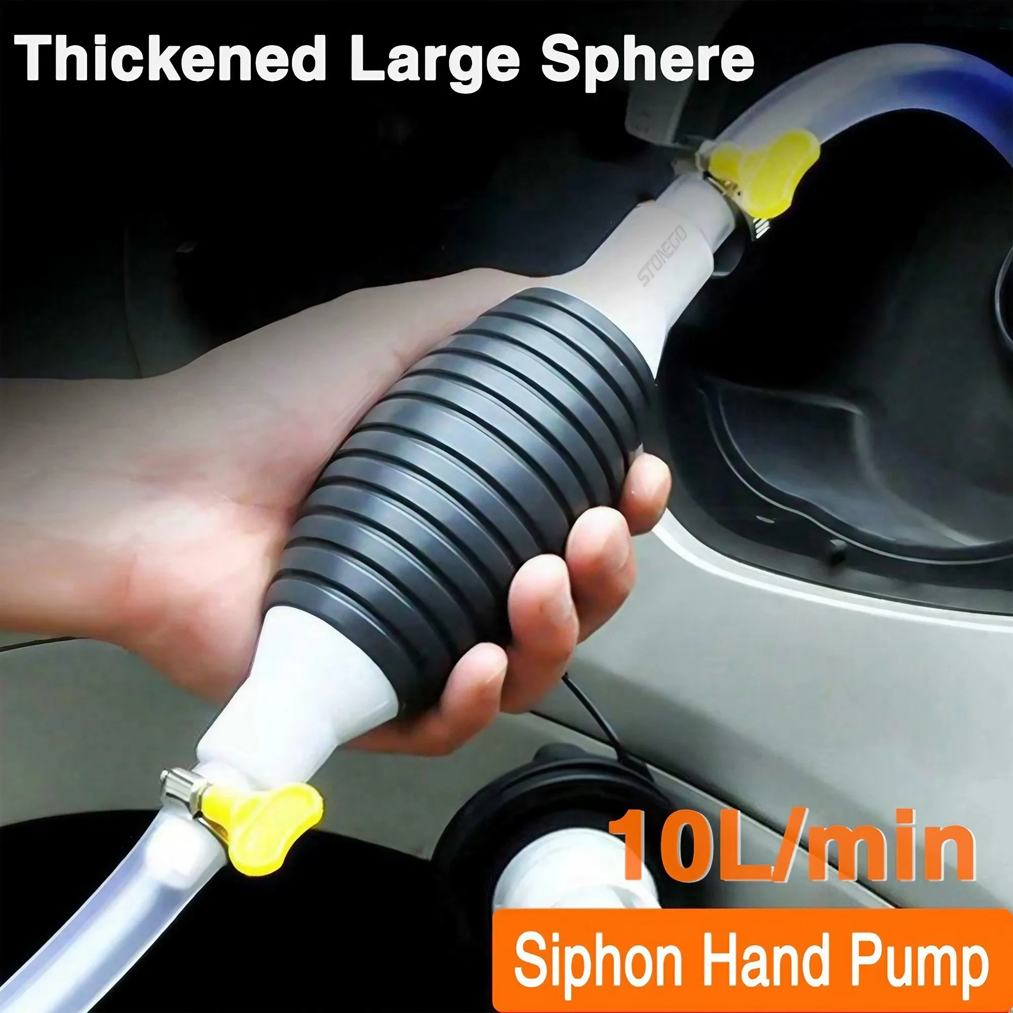 Auto Kraftstoff Gas Hand Primer Manuelle Pumpe Kraftstoffleitung Pumpe – Bild 2