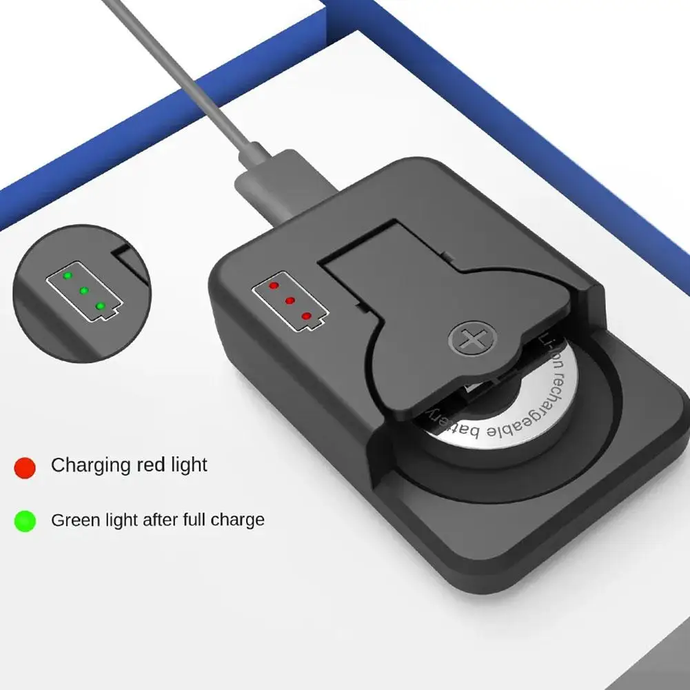 Tragbares Knopfbatterieladegerät, universelles – Bild 4