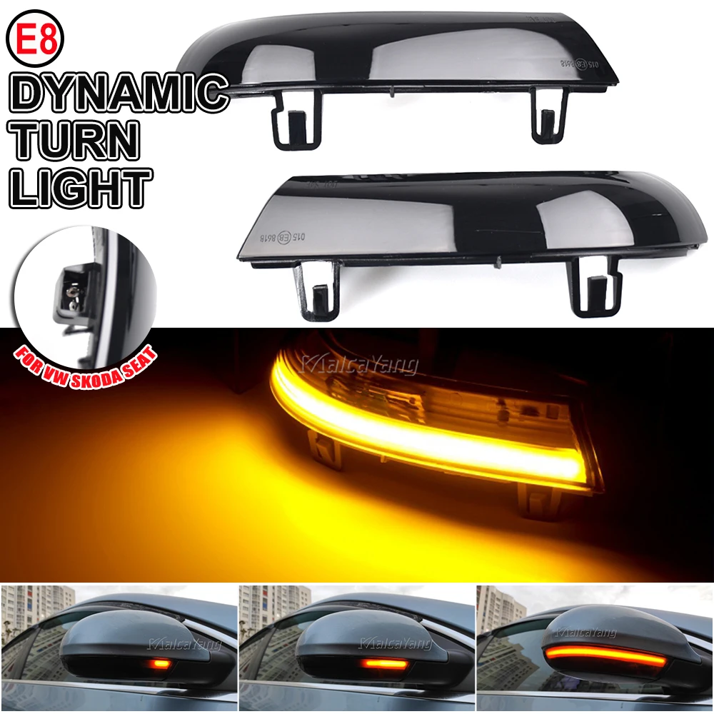 LED Dynamische Blinker Licht Für VW Passat B6 GOLF5 Jetta MK5 Passat – Bild 4