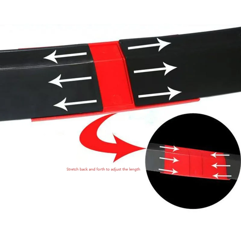 Universal Stamm Schwanz Hinten Flügel Spoiler 115-125Cm 3Pcs Für BMW – Bild 4