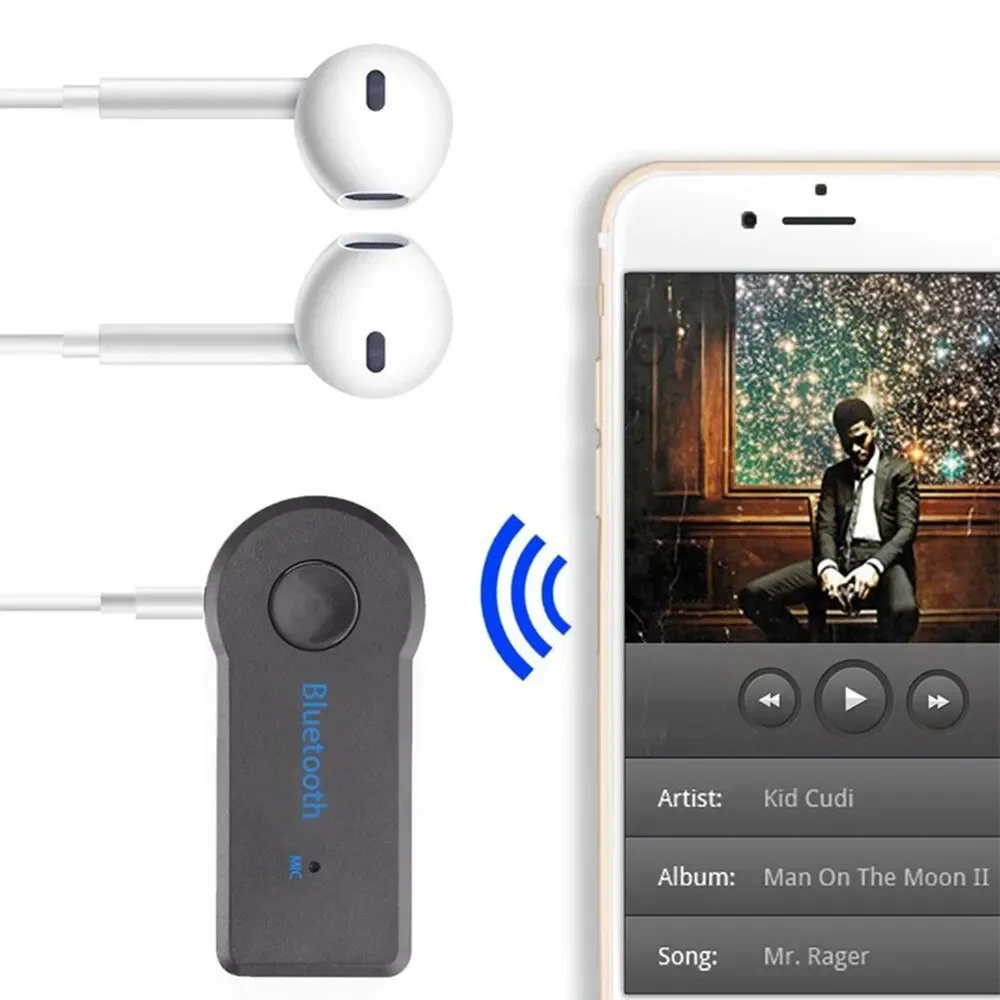 3,5-mm-Klinkenstecker, kabelloser Bluetooth-Transceiver-Adapter – Bild 2