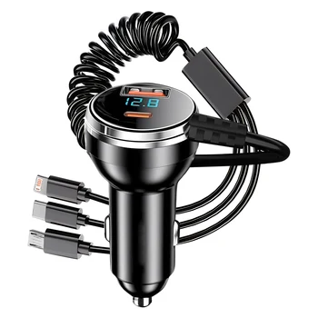 3.0A Schnelle Autoladegeräte USB PD Typ C QC 3.0 Steckdosenadapter Schnelles Laden für 12V 24V Auto LKW Boot