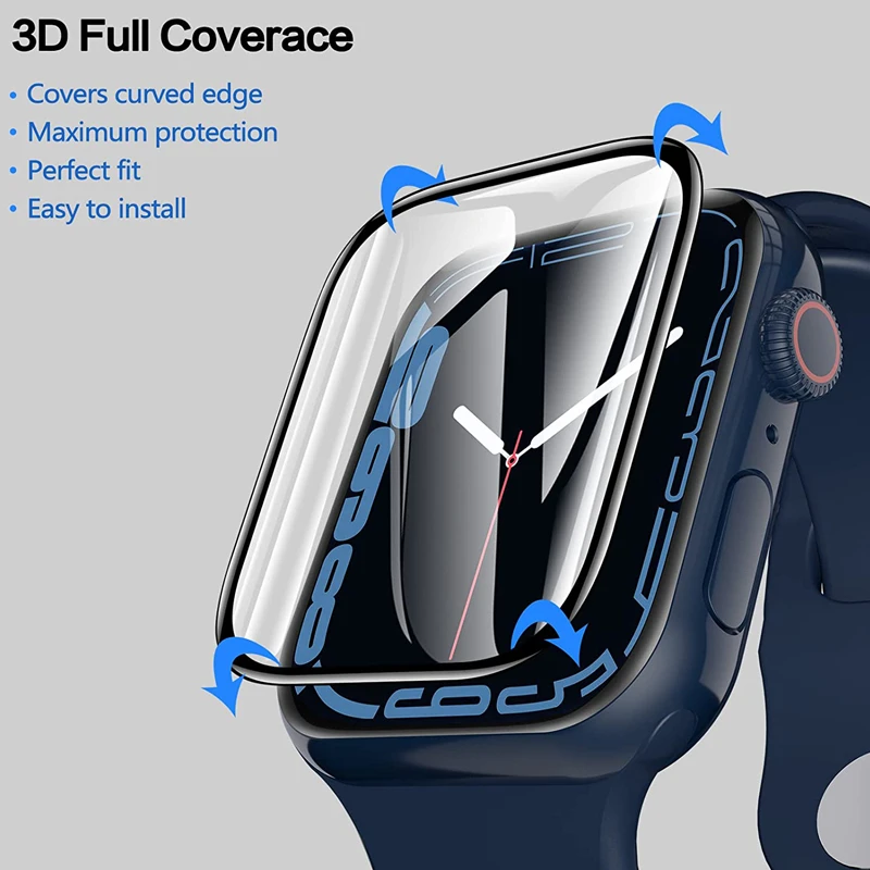 Schutzfolie für Apple Watch 44 mm, 45 mm, 40 mm, 41 mm, 49 mm, 42 mm – Bild 5