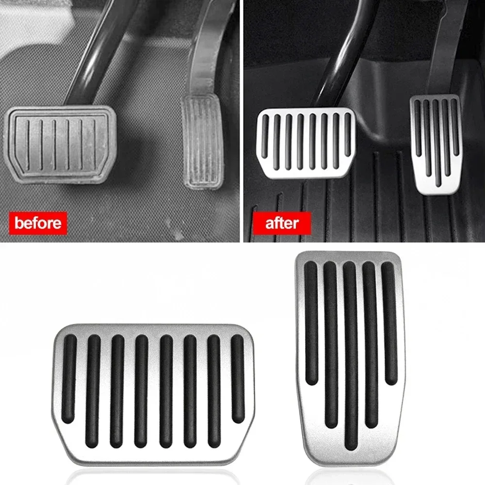 Tesla Modell Y 3 Highland Upgrade Fußpedal Pads Abdeckung Rutschfeste – Bild 3