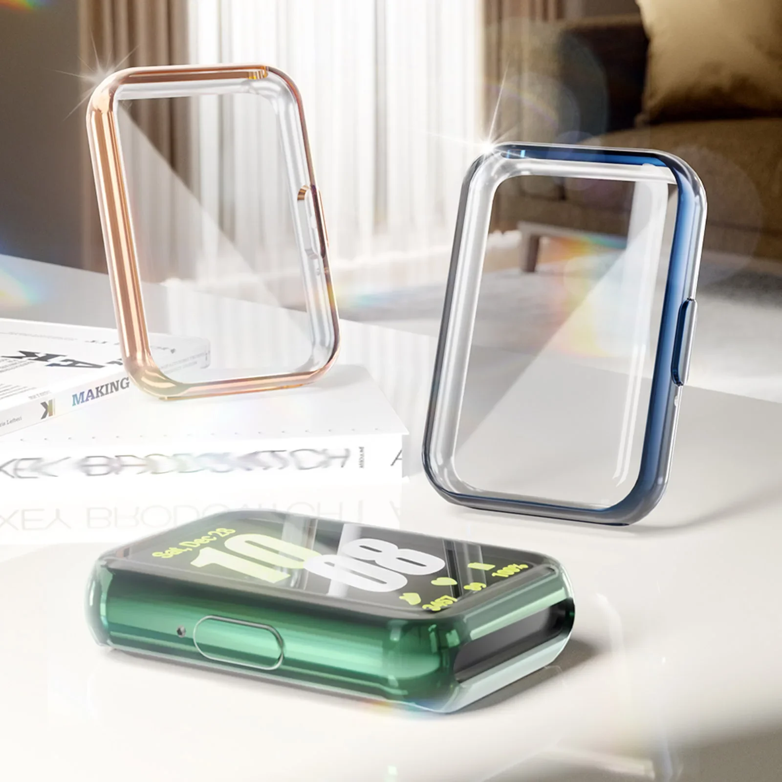 Hülle für Samsung Galaxy Fit3, Displayschutzfolie, TPU, vollständige – Bild 5