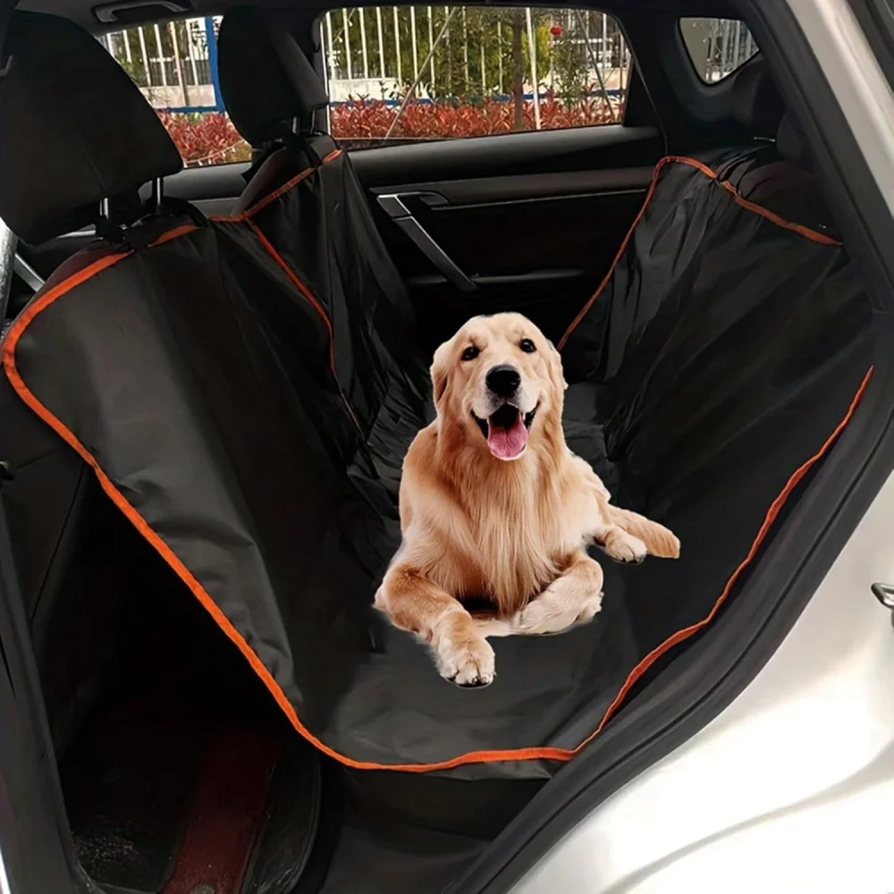 Hunde-Autositzbezug für Rücksitz, Robuste Wasserdichte & Kratzfeste Hunde-Hängematte für Auto