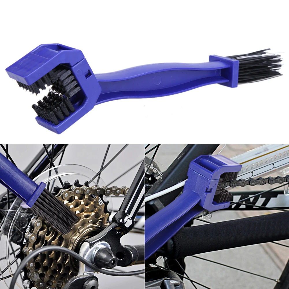 Motorrad Mountainbike Fahrrad Roller Doppel-ende Kette Reinigung – Bild 3