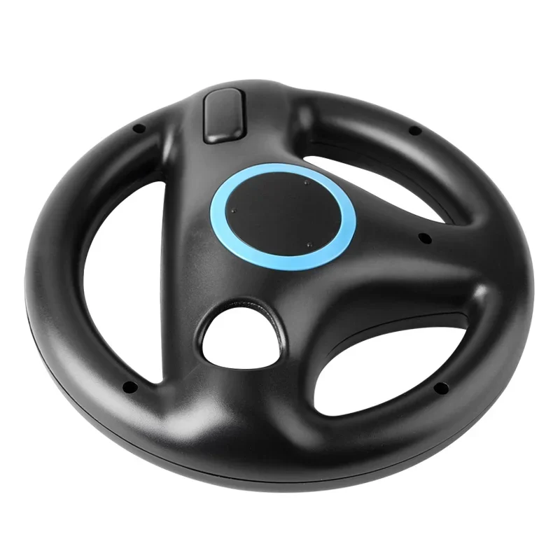 Lenkrad für Nintendo Wii-Fernbedienung Mario Kart Racing Games Schwarz – Bild 3
