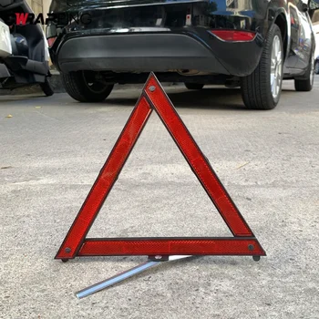 Auto Dreieck Reflektierende Warnung Stativ Faltbare Notfall Panne Warnung Dreieck Rot Reflektierende