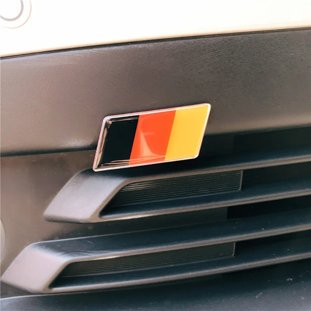 Deutsches Flaggen-Gitter-Emblem-Abzeichen für Volkswagen Scirocco – Bild 5