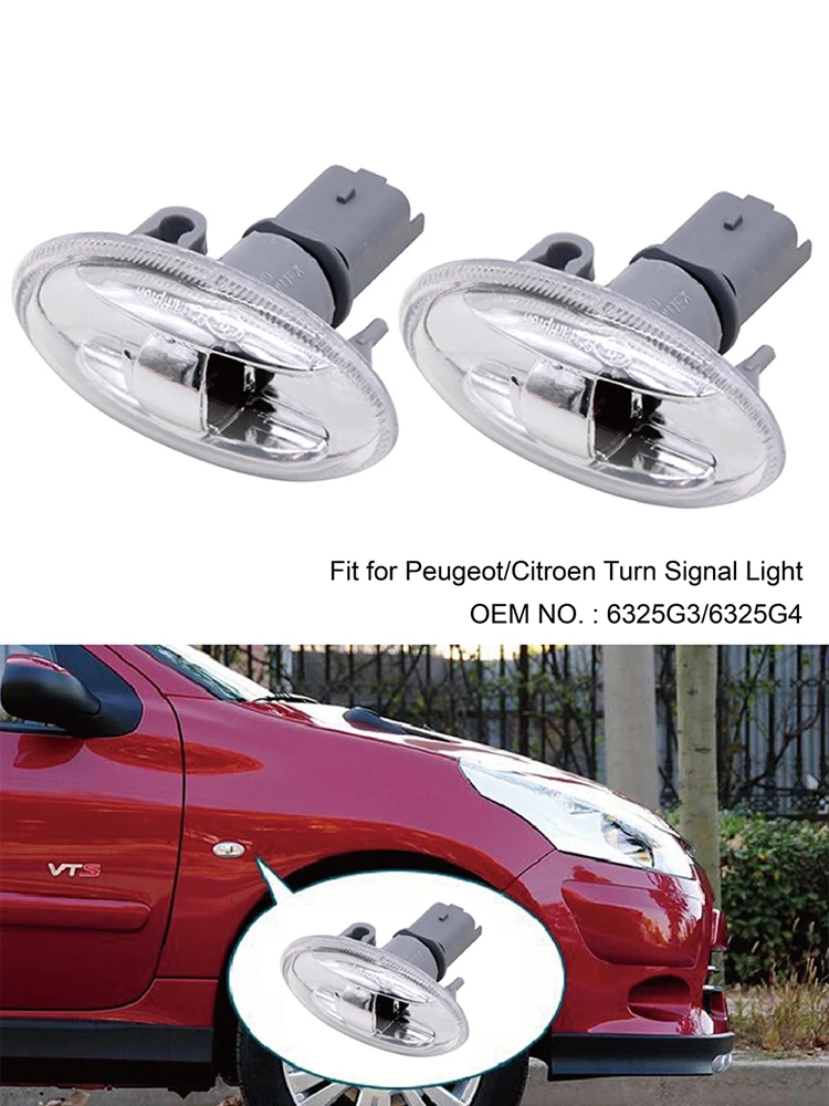 Seiten leuchten Blinker g3 g4 passend für Peugeot Partner Autoteile – Bild 6