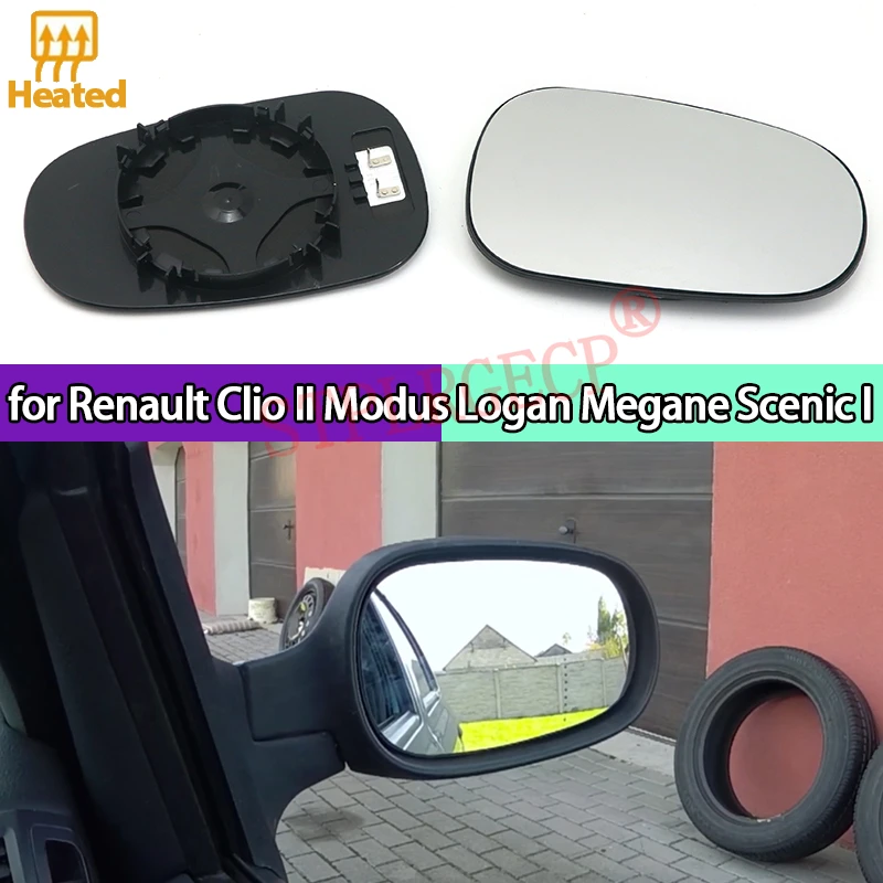 Auto-Rückspiegelglas links rechts mit beheizter Trägerplatte – Bild 2