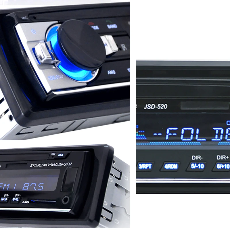 Autoradio-Stereo-Player, digitaler Bluetooth-Auto-MP3-Player, 60 W x 4 – Bild 3