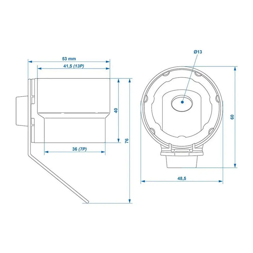 Park deckel anhänger stecker halter für 7 und 13 pin anhänger stecker – Bild 6