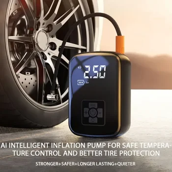 Drahtlose Auto Luft Kompressor Luftpumpe Elektrische Reifen Inflator Pumpe für Motorrad Fahrrad Boot AUTO