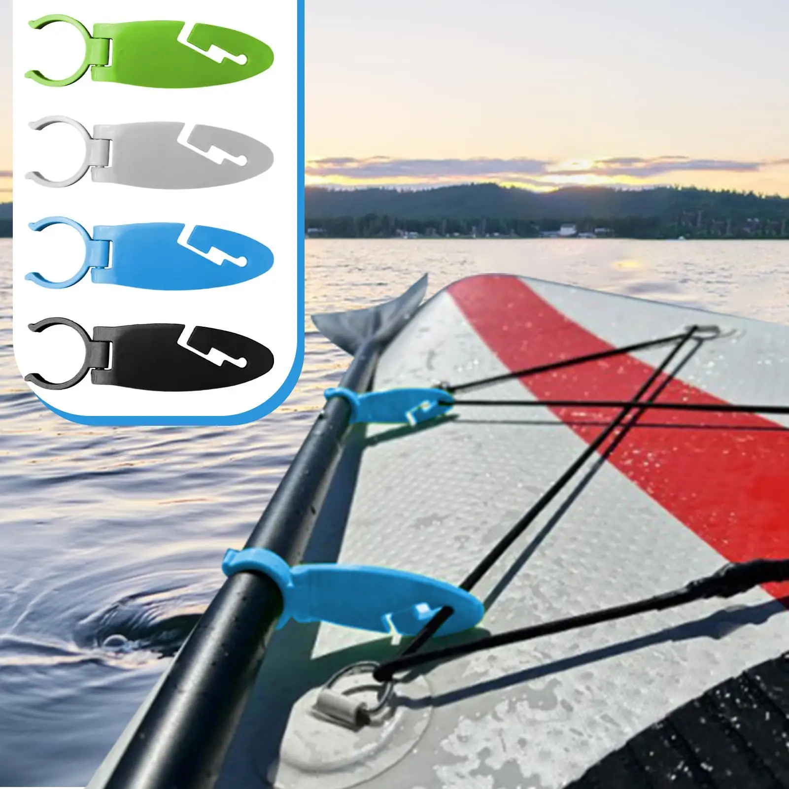 Paddle Board Befestigen Clip Fix Clamp Für Paddle Board (2 Stück) – Bild 6