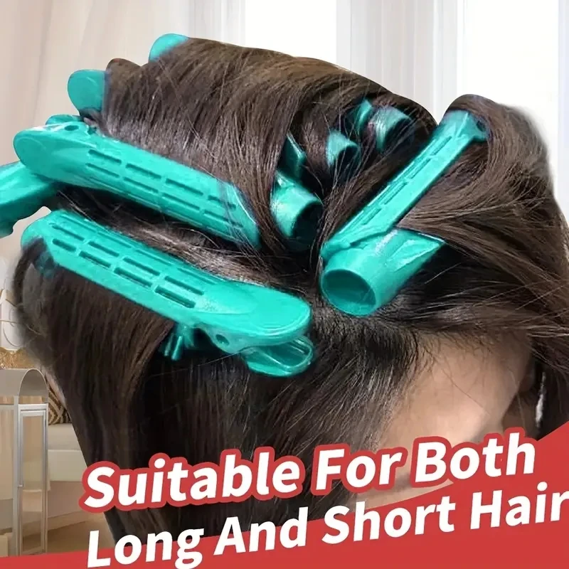 Haarwurzel flauschige Clip Pony Curling Clip Styling Clip Haar Bar nahtlose Haar Styling flauschige (8 Stück)