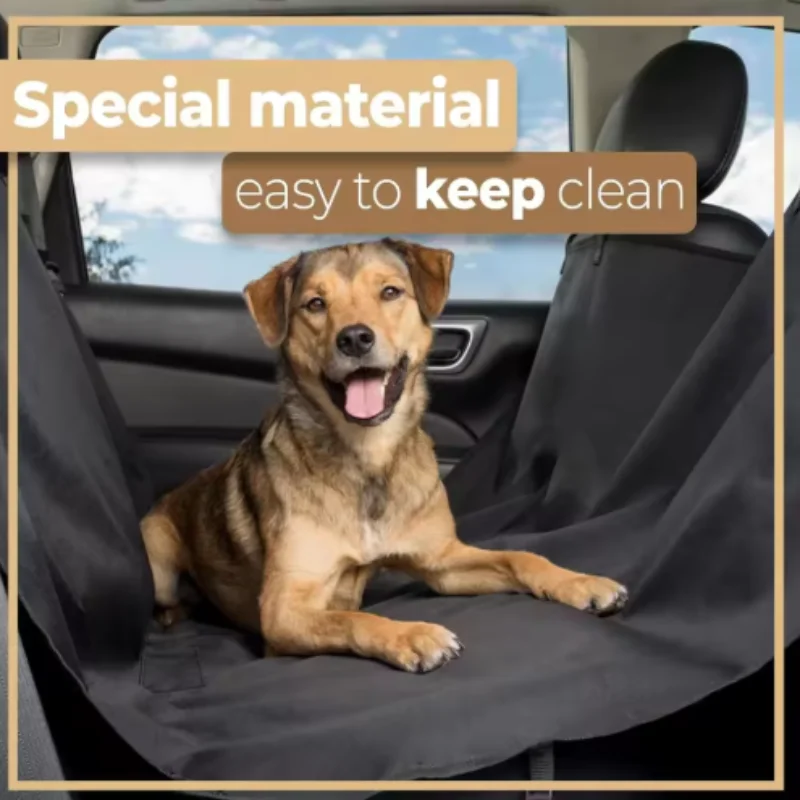 Hund Autositzbezug, wasserdicht, für Haustiere, Rücksitzkissen, Matte – Bild 3