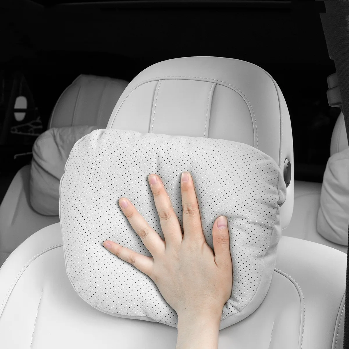 Verstellbare Auto-Kopfstütze Nackenstütze Universelle S-Klasse – Bild 2