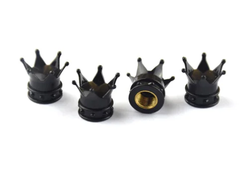 Universal Crown Wheel Ventilabdeckungen Luft staubdicht wasserdicht Auto Motorrad Reifen (4 Stück)