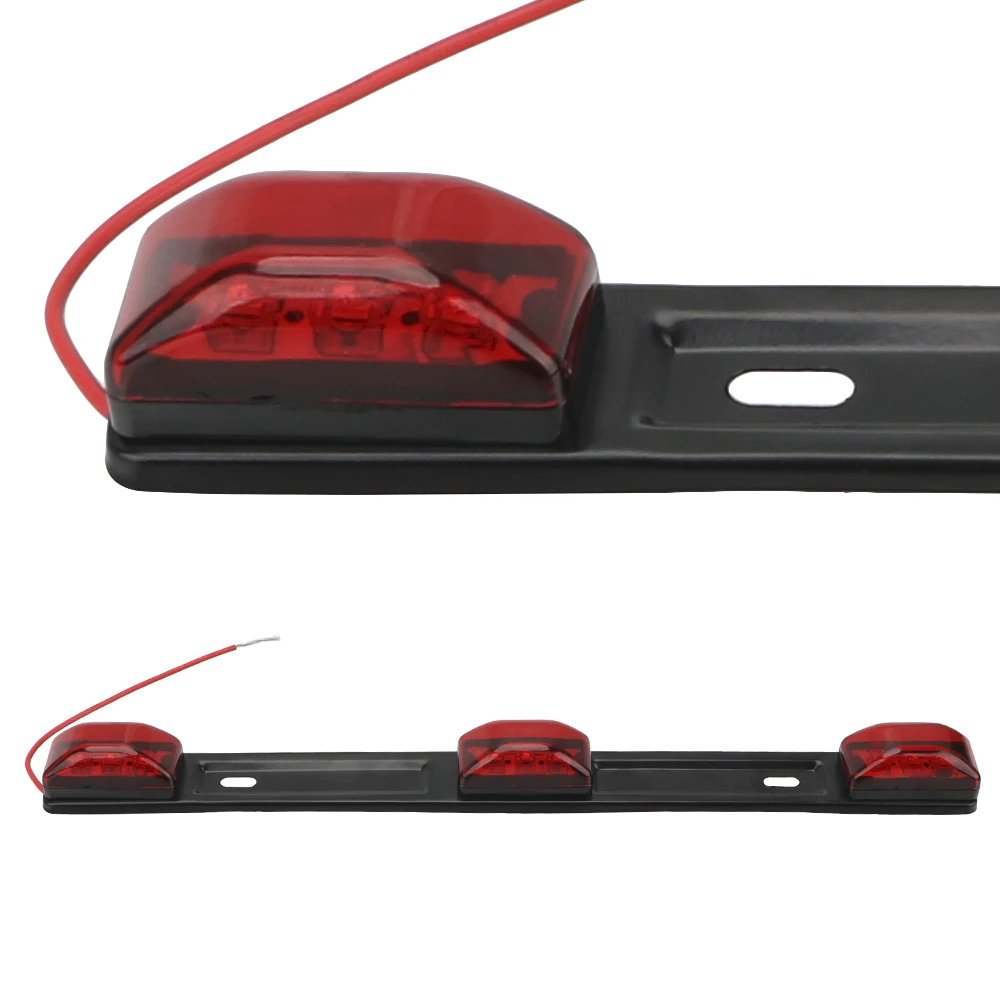 12V Auto Rückleuchten DRL LED Bar Rote Bremse Blinker Lichter Dach – Bild 6