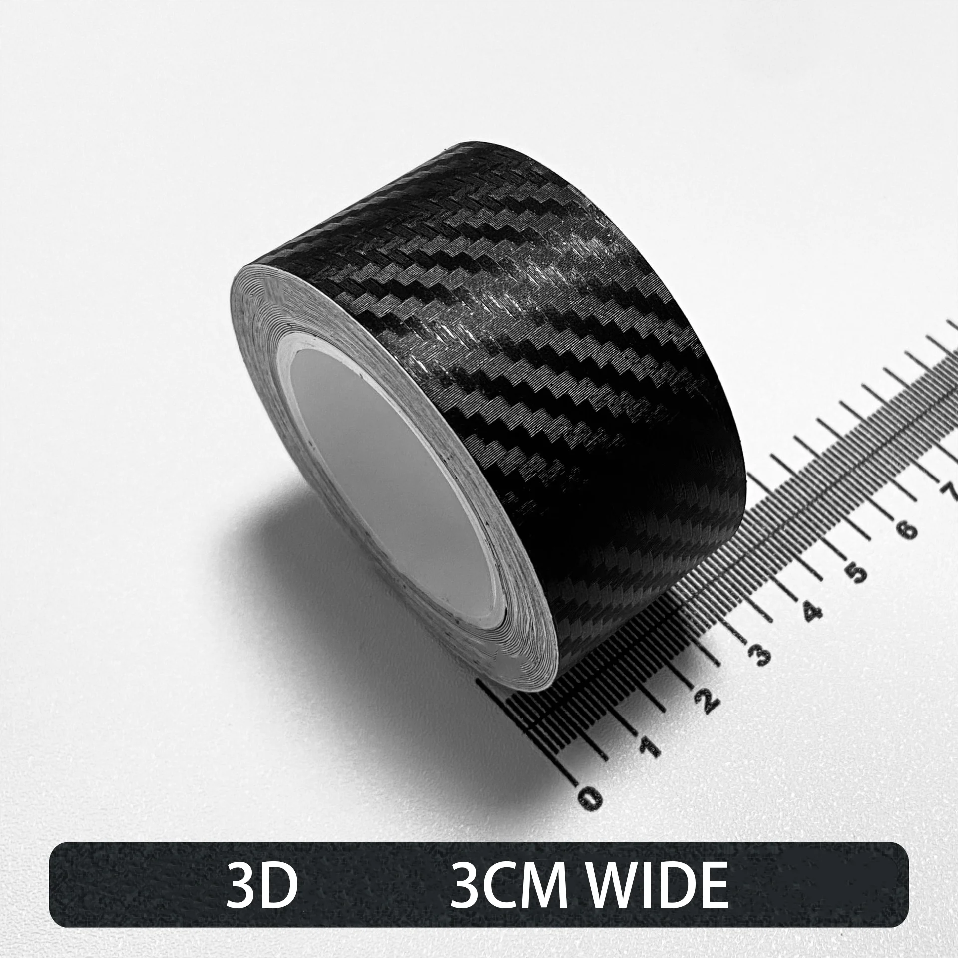 Carbon Fiber Automotive Klebeband Rolle Matte Schwarz Schutz Auto Film Selbst-Klebe Film 3D Vinyl Auto Film