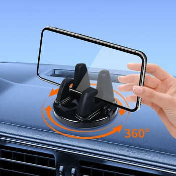 360 ° Drehbarer Handyhalter, Autohalterung, rutschfest, GPS-Navigation, Autohalterung, Ständer, Unterstützung
