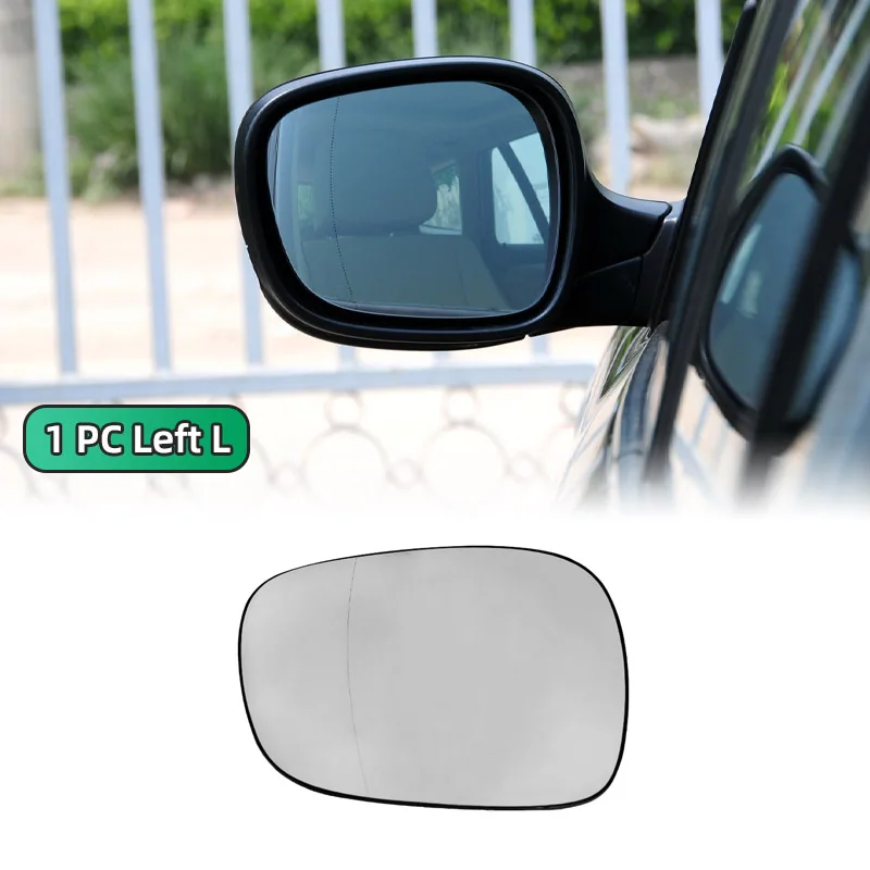 BMW X1 E84 2009-2015 Auto Chrom-Spiegelglas für die rechte Seite, Rückspiegelglas für BMW X3 F25 2010- Ersatz