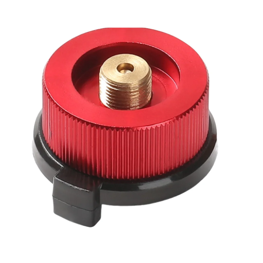 Outdoor Camping Herd Brenner Adapter Split Typ Ofen Konverter Stecker Gas Patrone Tank Zylinder Adapter Camp