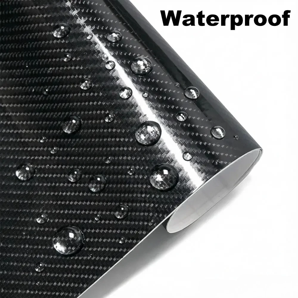 Auto Film Abdeckt 2D 3D 4D 5D 6D Glänzend Carbon Faser Verpackung – Bild 2