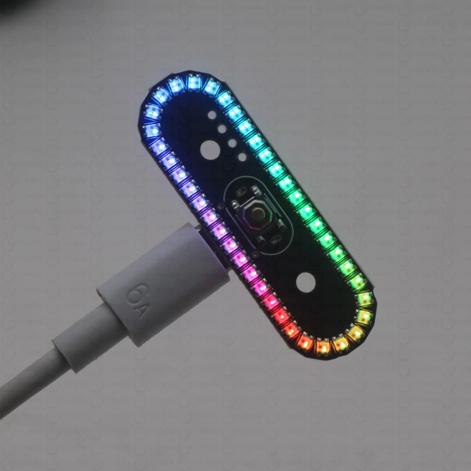8-Modus Bunte Rücklicht Modell Flow Licht Drahtlose LED Blinkt – Bild 2