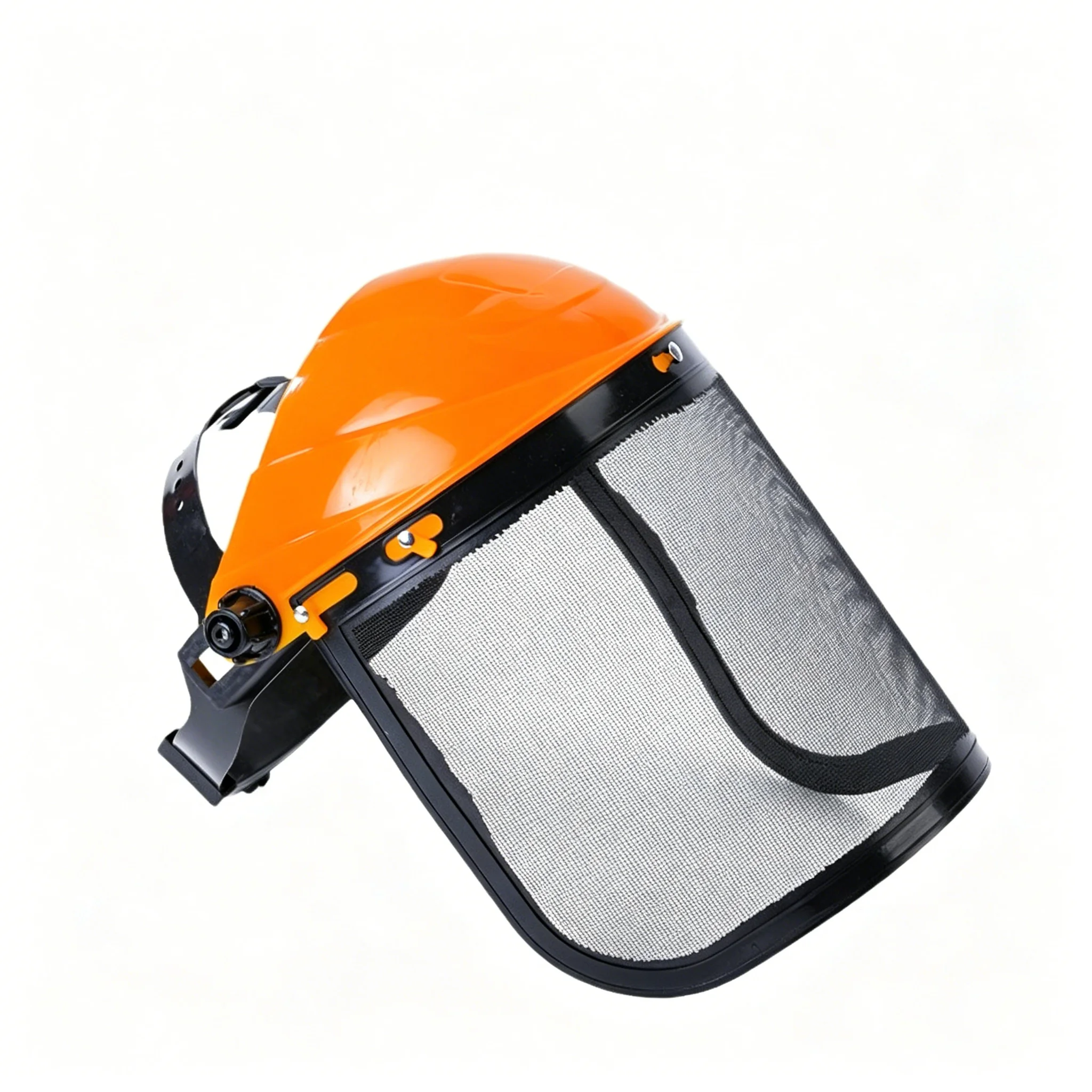 Vollgesichts-Schutzhelm mit Netz 1 Stück Schutzhut für Rasentrimmer Freischneider Holzfällen Forstwirtschaft
