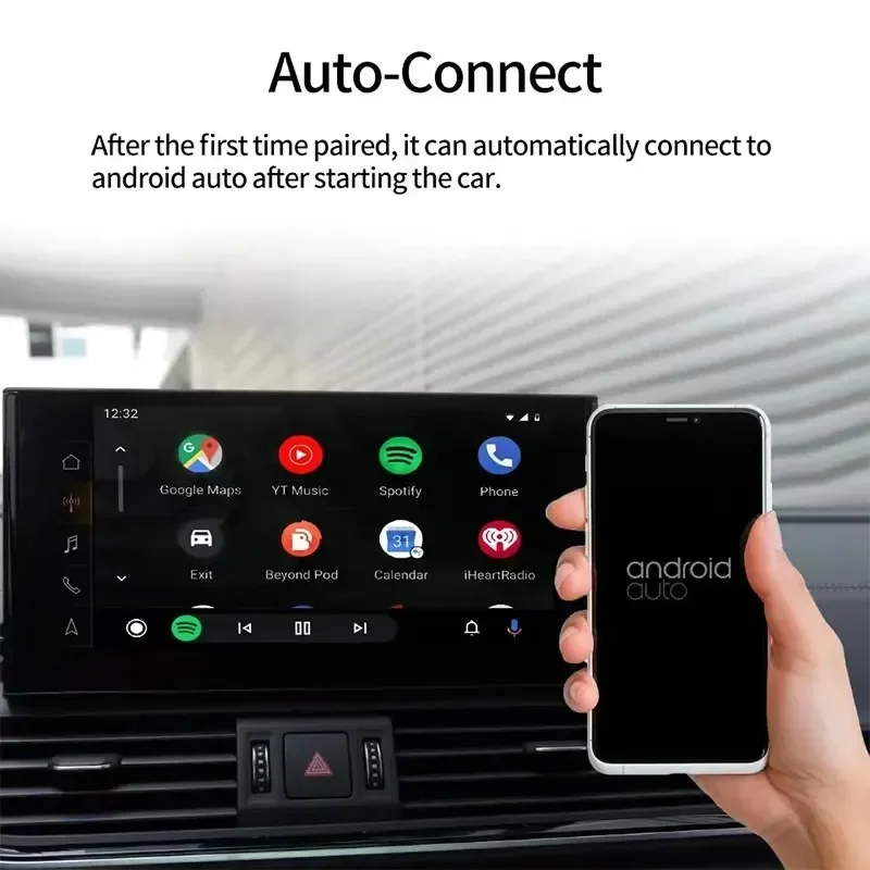 Mini Wireless CarPlay Adapter Android Auto Wireless Dongle Wifi 5,8G – Bild 5