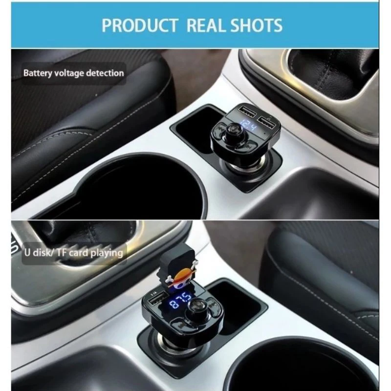 Bluetooth FM-Transmitter für Auto, Freisprechanlage, Radioempfänger – Bild 3