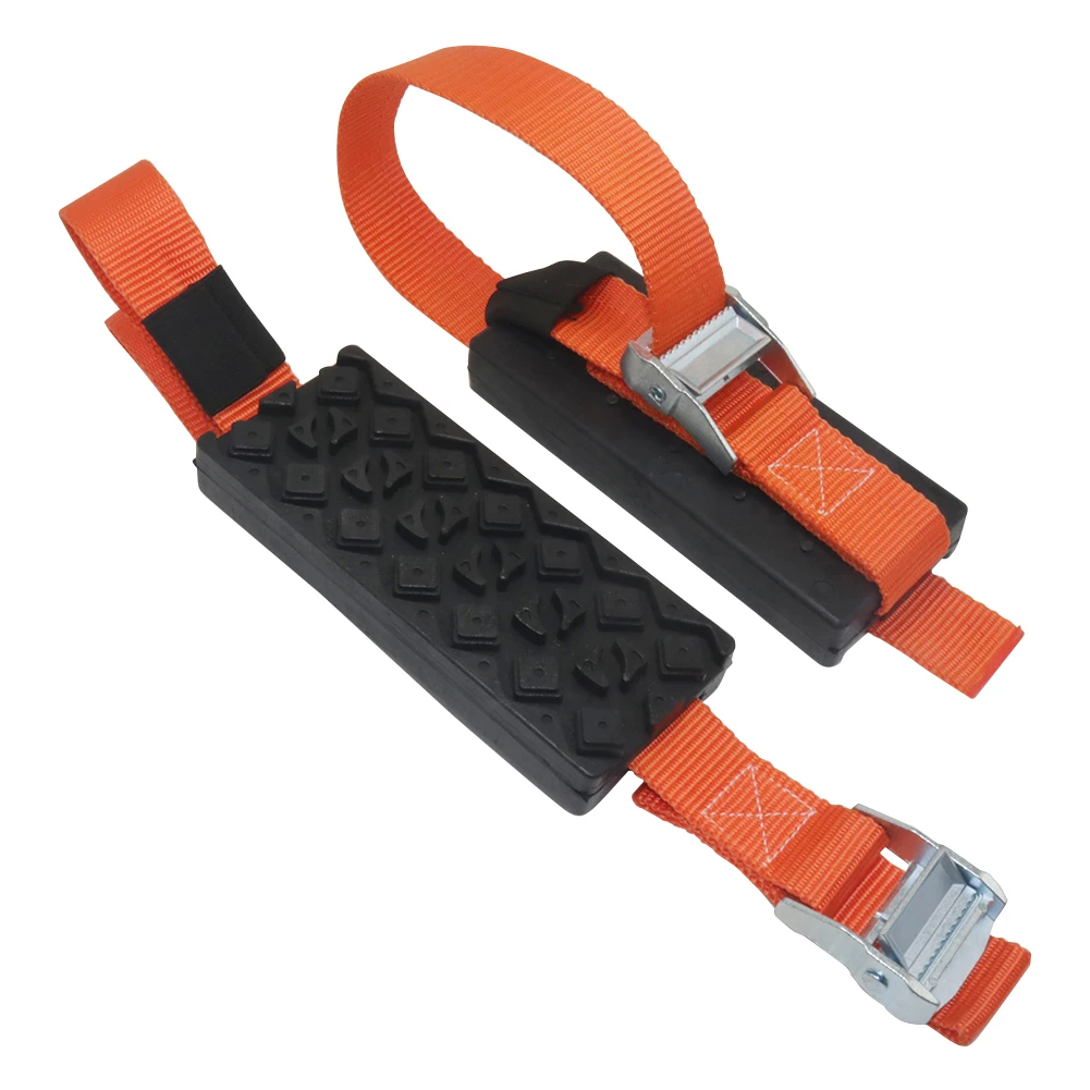 175x73mm Langlebige PU-Antirutsch-Reifentraktionsblöcke mit Tasche – Bild 4