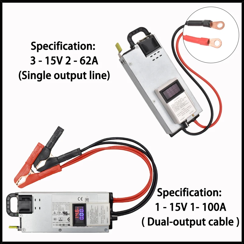 14,6 V 100 A Einstellbares Ladegerät 12,6 V 100 A 60 A Lithium-Polymer – Bild 3