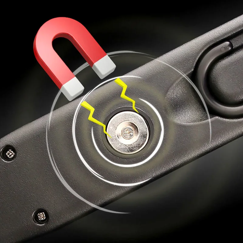 LED Taschenlampe Arbeit Licht USB Aufladbare Magnetische Notfall – Bild 2
