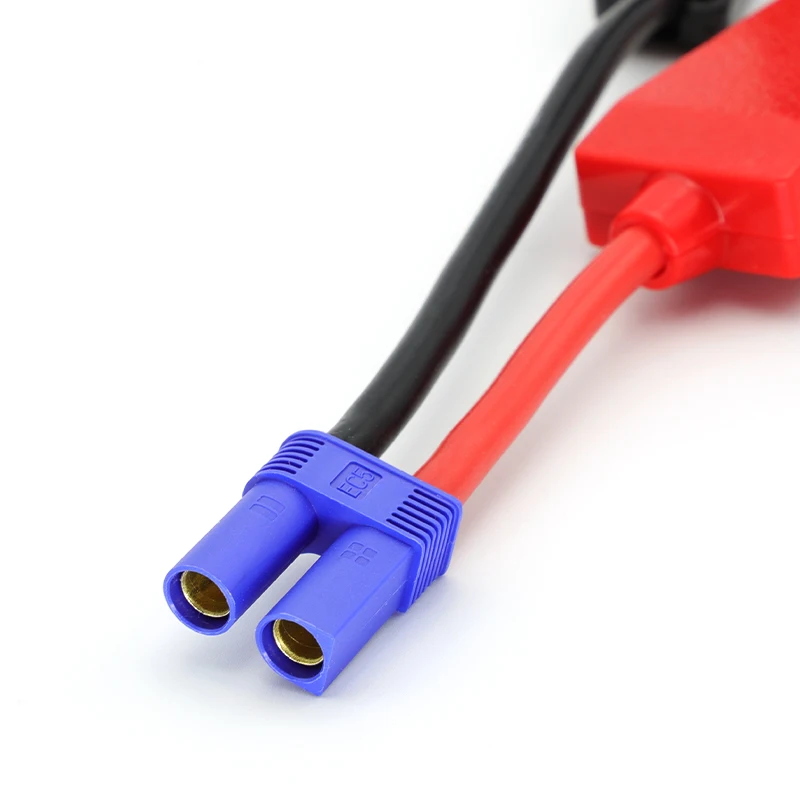 Starthilfekabel mit Klemmen, Booster-Kabel mit EC5-Stecker – Bild 5