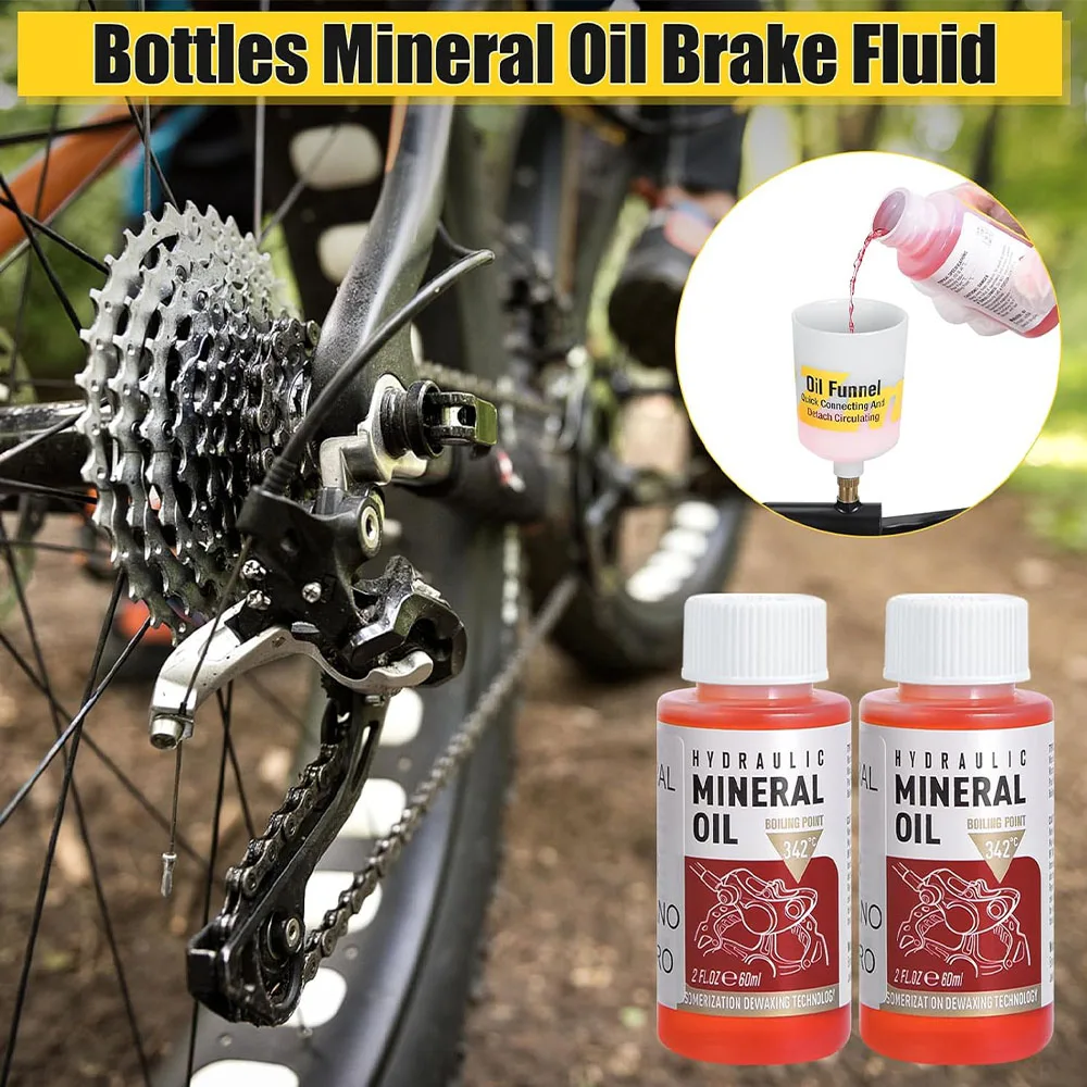 Hochleistungs-Mineralöl für Fahrradbremsen - 60 ml/2 oz - ideal – Bild 6