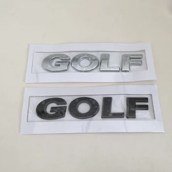 3D ABS für GOLF Auto Brief Hinten Stamm Stoßstange Emblem Aufkleber Abzeichen Aufkleber styling auto Zubehör