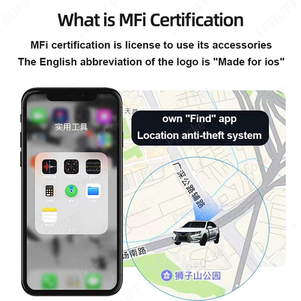 IOS & Android System GPS-Tracker für Autos, OBD Google Find My APP – Bild 6