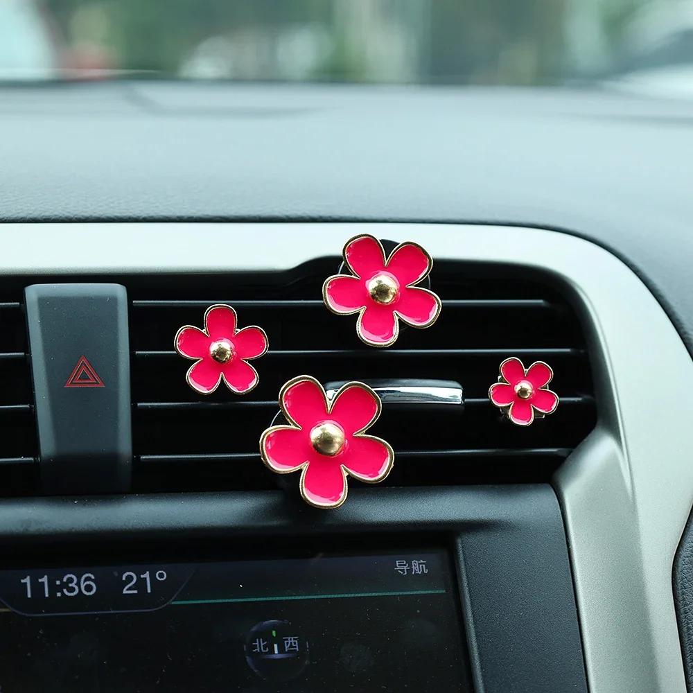 Little Daisy Auto Air Vent Parfüm Clip Niedliche Autos Aroma Diffusor – Bild 4